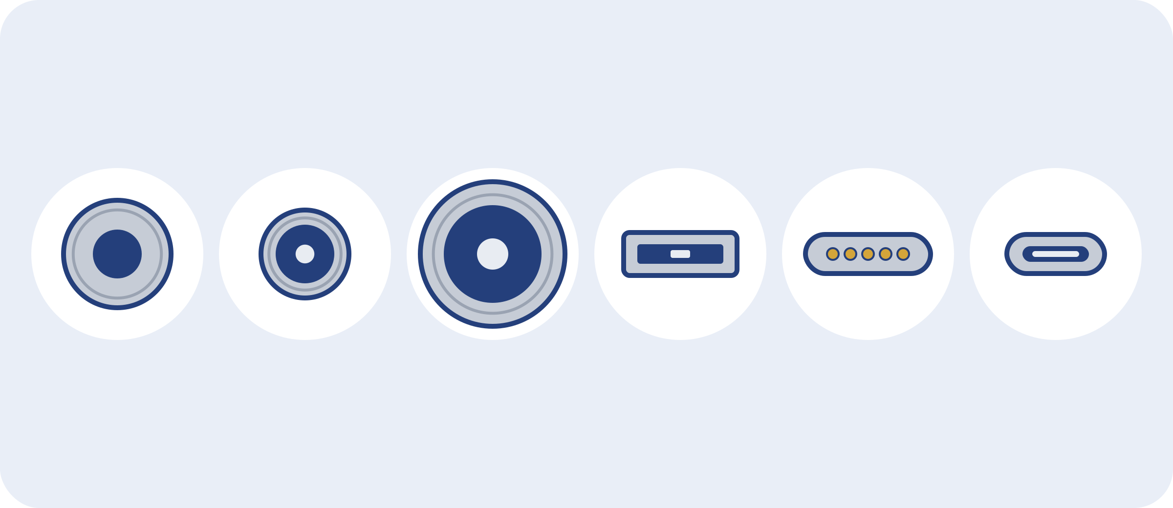 Laptop-Stromanschl&uuml;sse &ndash; rund, rechteckig, magnetisch und USB-C