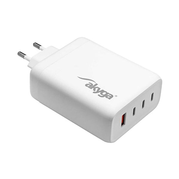 Akyga AK-CH-24 140 W GaN-Ladeger&auml;t mit mehreren Anschl&uuml;ssen