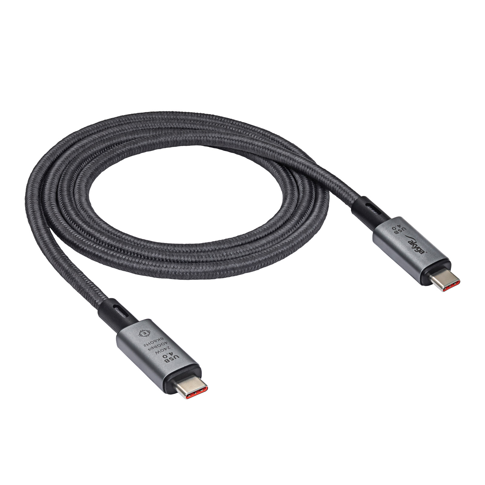 main_image Kabel USB4 type C 1m AK-USB-45 40Gb/s 240W