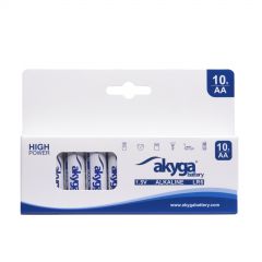 Alkalibatterie AA LR6 Akyga AKY2067 1.5V / 3050mAh 10St.