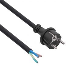 Gummi-Stromkabel CEE 7/7 AK-OT-03S CU 3x1.5mm² 3m