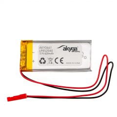 Li-Po Akku LP852040 Akyga AKY0661 3.7V / 620mAh PCM JST 2-Pin Stecker 150mm