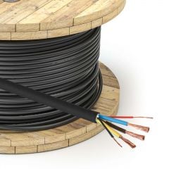 EV-Stromkabel Akyga AK-SC-E24 CU 3x6mm² + 2x0.75mm² 1-phasig 32A 450/750V pro Meter