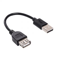 Kabel Verlängerungskabel USB A-A 15cm AK-USB-23