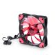 additional_image Fan 120mm MOLEX / 3-pin 15 LED rote AW-12C-BR