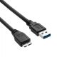 additional_image Kabel USB 3.0 A-microB 0.5m AK-USB-26