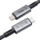 additional_image Kabel USB4 type C 1m AK-USB-45 40Gb/s 240W