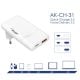 zusätzliches Bild USB-Ladegerät AK-CH-31 USB-A + USB-C PD 5-20V / max. 3.25A 65W Quick Charge 4+ GaN